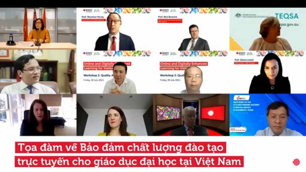 Bảo đảm chất lượng trong đào tạo trực tuyến giáo dục đại học tại Việt Nam