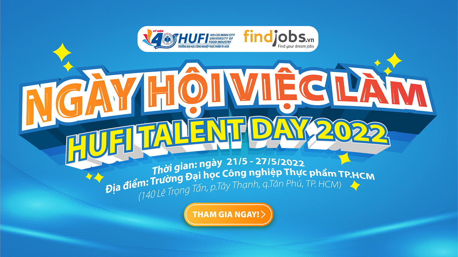 Ngày hội việc làm - HUFI TALENT DAY 2022