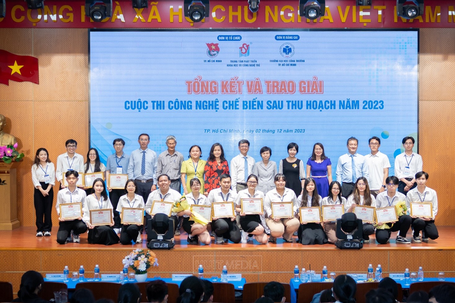 Trường Đại học Công Thương Thành phố Hồ Chí Minh tiếp tục đăng cai tổ chức thành công Cuộc thi Công nghệ chế biến sau thu hoạch năm 2023