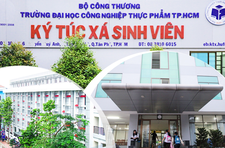 Khám phá ký túc xá Trường Đại học Công nghiệp Thực phẩm TP. Hồ Chí Minh