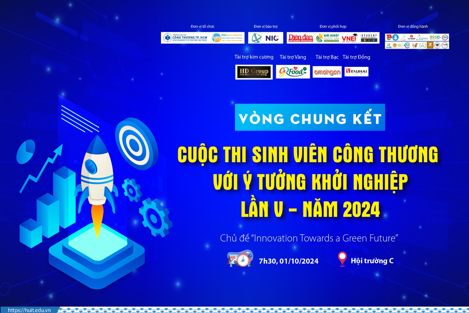 Tổ chức Vòng chung kết Cuộc thi "Sinh viên Công Thương với Ý tưởng khởi nghiệp" lần V năm 2024