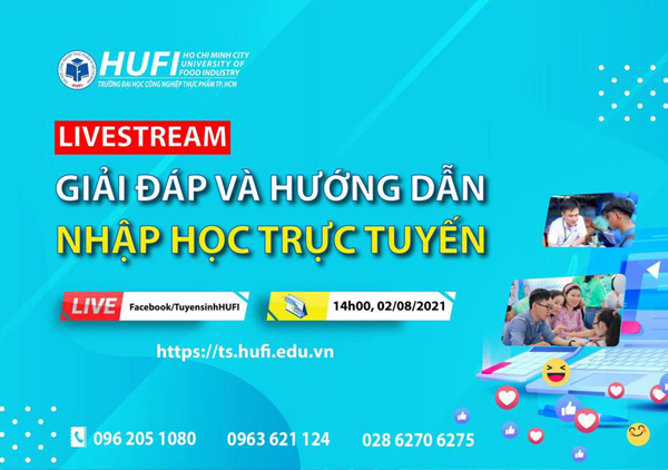 LIVESTREAM GIẢI ĐÁP VÀ HƯỚNG DẪN NHẬP HỌC TRỰC TUYẾN