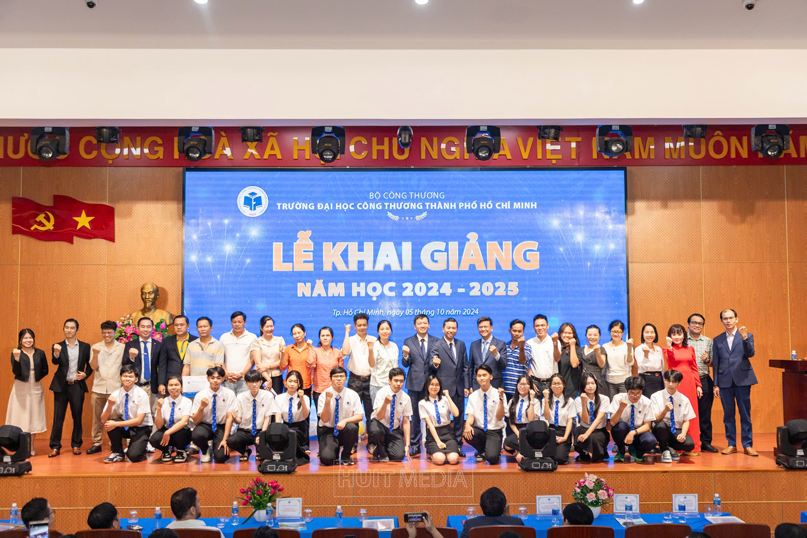 Trường Đại học Công Thương TP.HCM tổ chức Lễ Khai giảng năm học 2024 - 2025