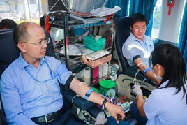 "Điểm hẹn mùa thu" năm 2020 - Hơn 600 đơn vị máu được tiếp nhận từ chương trình hiến máu tình nguyện 