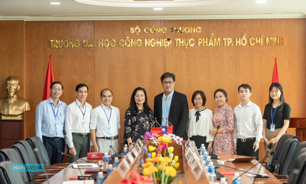 Lễ ký kết Biên bản ghi nhớ hợp tác giữa Trường ĐH Công nghiệp Thực phẩm TP. Hồ Chí Minh với Trường Đại học I-Shou, Đài Loan