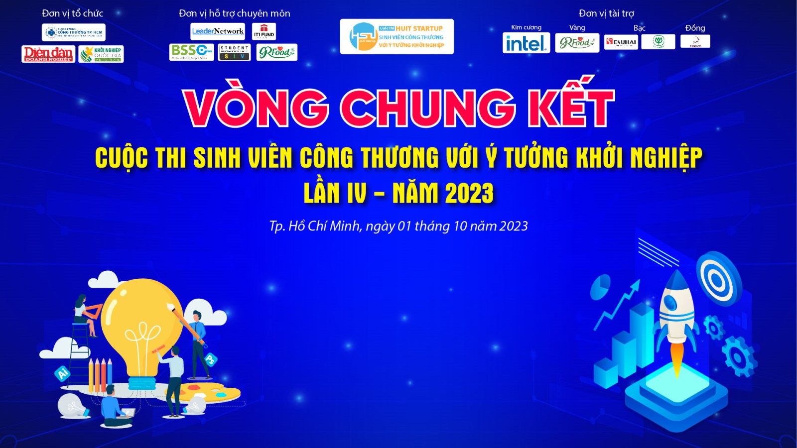 Tổ chức Vòng chung kết Cuộc thi "Sinh viên Công Thương với Ý tưởng khởi nghiệp" lần IV năm 2023