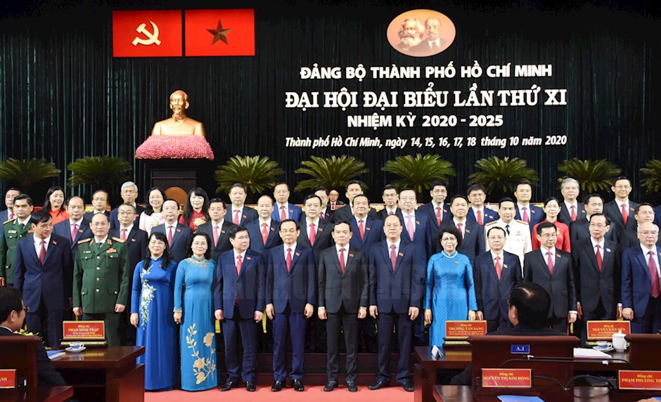 Thông tin nhanh về Kết quả Đại hội Đại biểu Đảng Bộ Thành phố Hồ Chí Minh lần thứ XI, nhiệm kỳ 2020-2025