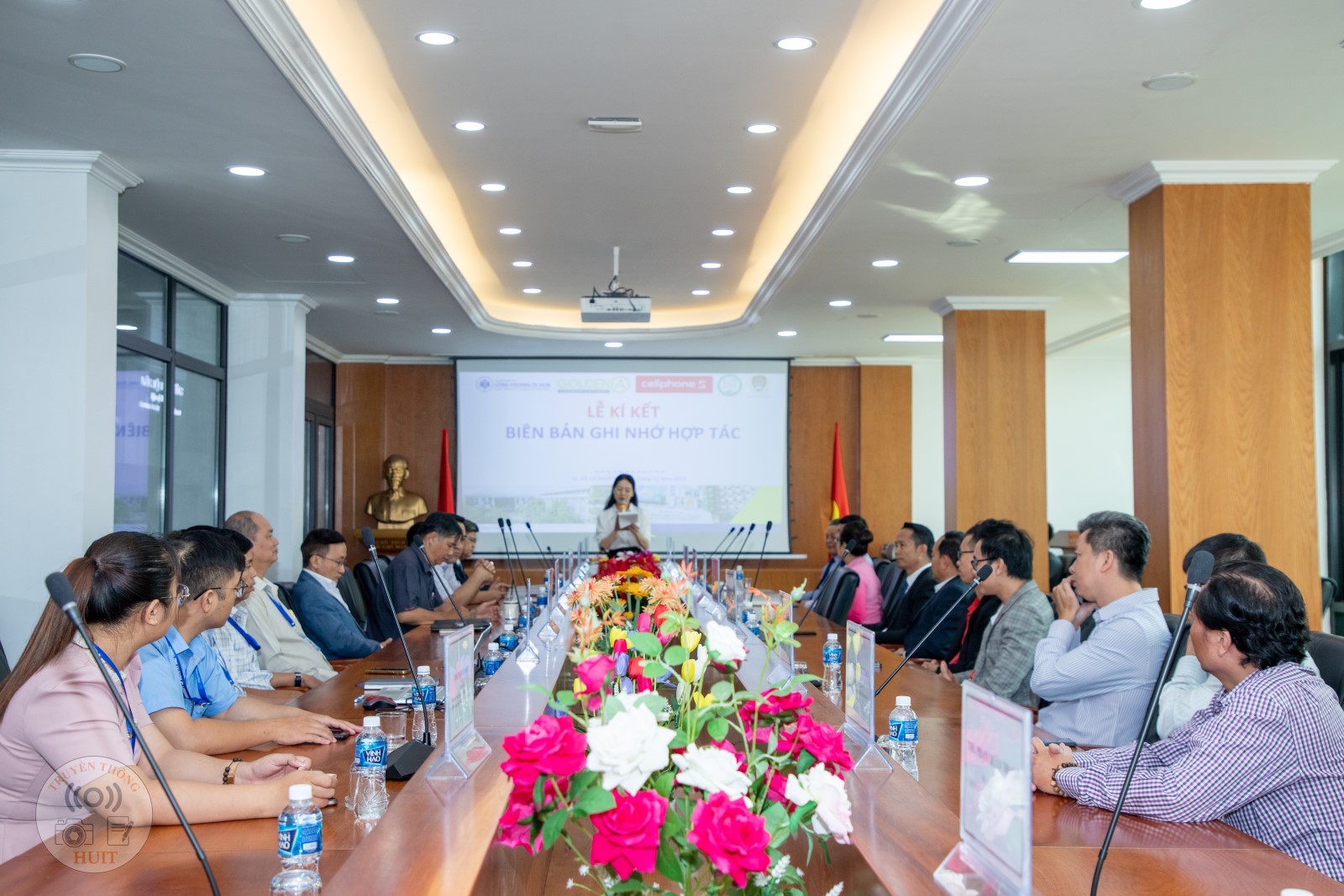 Lễ ký kết hợp tác giữa Trường Đại học Công Thương Thành phố Hồ Chí Minh (HUIT) với các trường, viện và doanh nghiệp