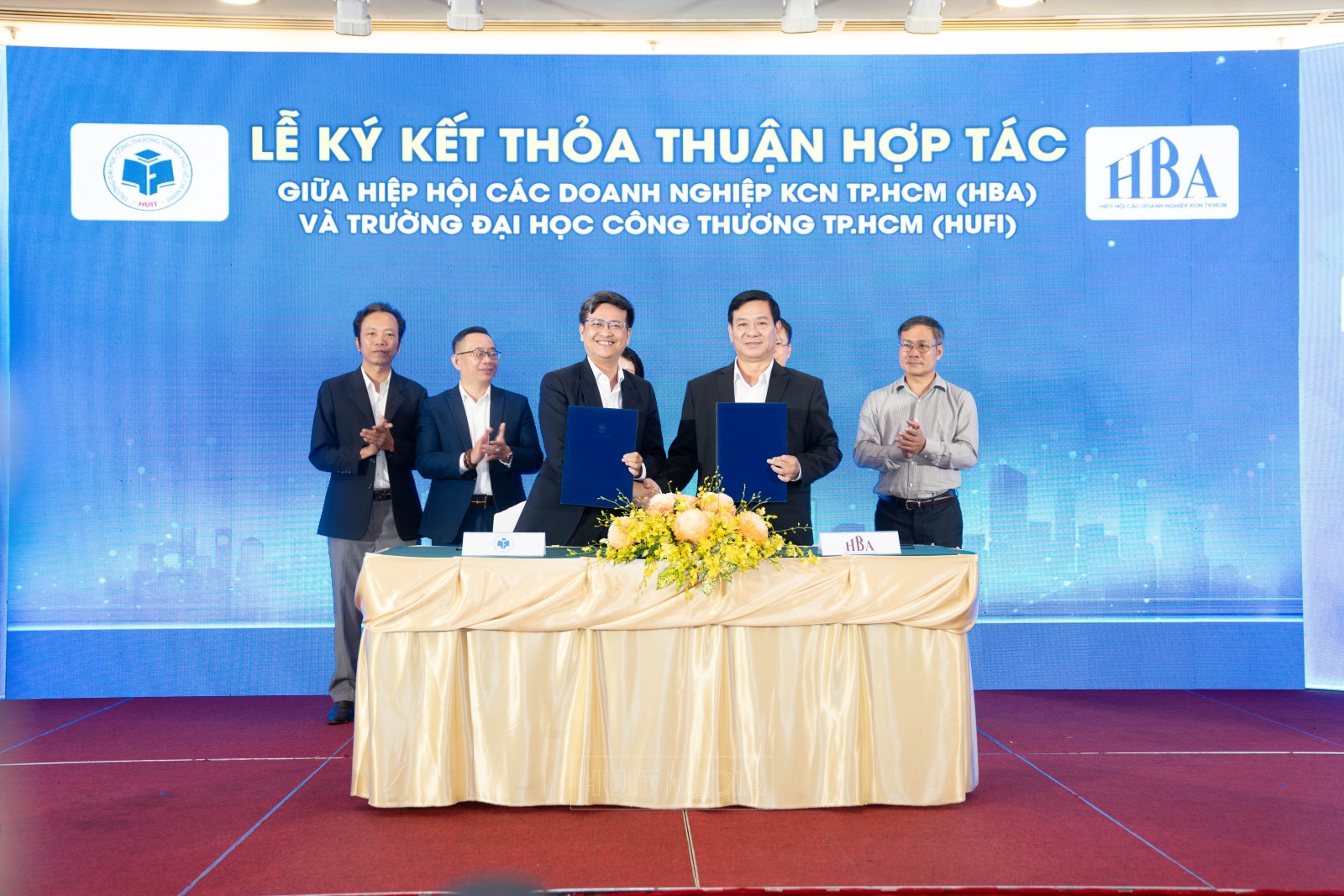 Trường Đại học Công Thương TP.HCM (HUIT) ký kết hợp tác với Hiệp hội các Doanh nghiệp KCN Tp. Hồ Chí Minh (HBA) 