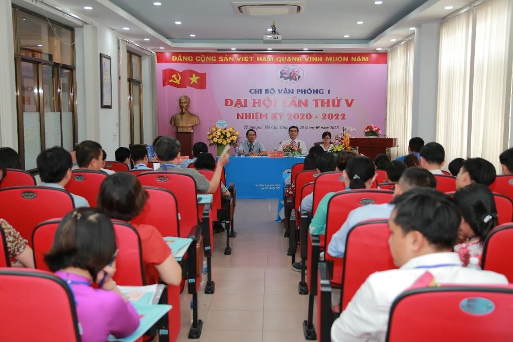 Đại hội điểm Chi bộ Khối Văn phòng 1, Đảng bộ Trường Đại học Công nghiệp Thực phẩm thành phố Hồ Chí Minh nhiệm kỳ V (2020 – 2022)